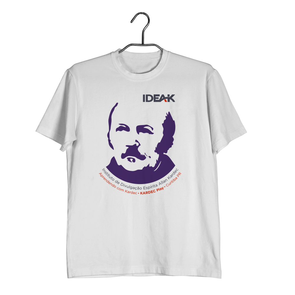 camiseta-ideak-aprendendo-com-kardec